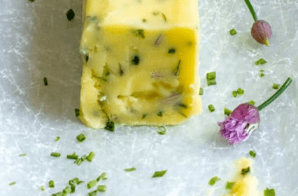 Butter with Ginger and Chives