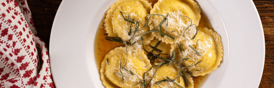 French Butter and Sage <br/>Ravioli Sauce