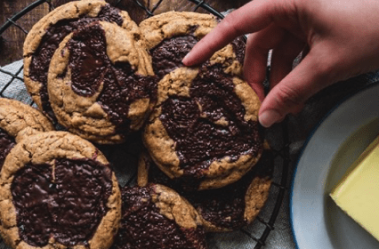Spelt Chocolate Chip Cookies with French Butter recipe