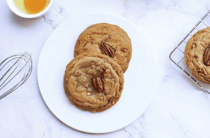 French Butter Pecan Cookies