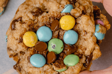 Colorful Chocolate<br/> Chip Cookies