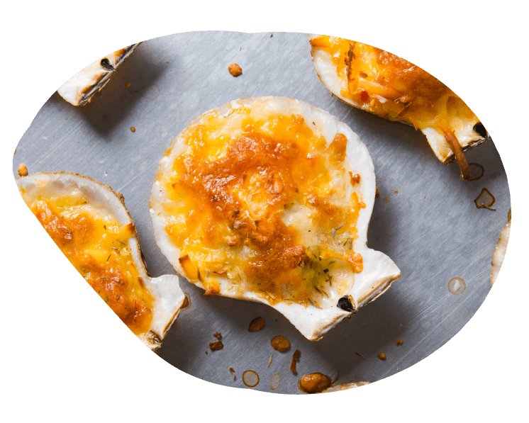 French Butter Baked Scallops
